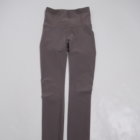 Lululemon Zoned In Tight *27" Lunar Rock Size 4 Breathable Tight Senseknit - Picture 1 of 12